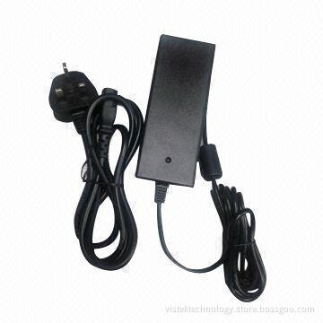 30V/3A AC/DC switching adapters with C14 and UK plug